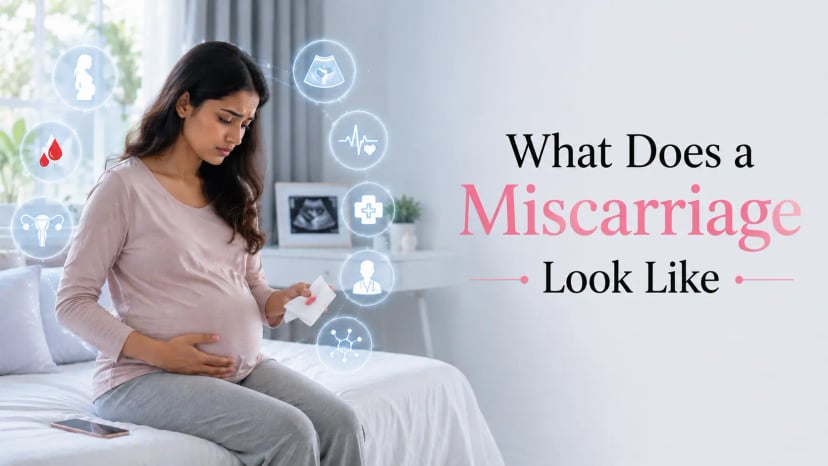 what does a miscarriage look like